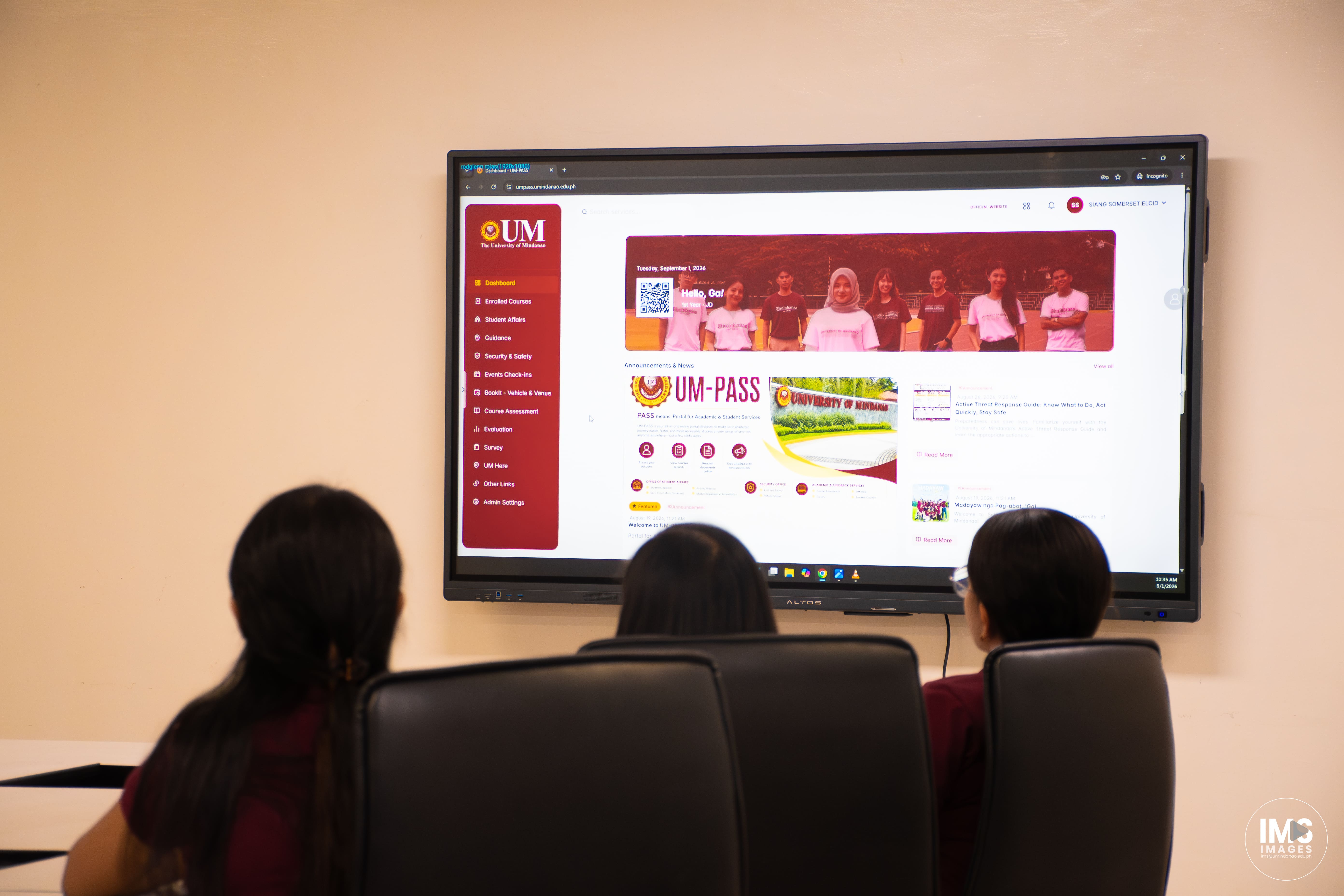 The UM PASS: Essential student services in one system